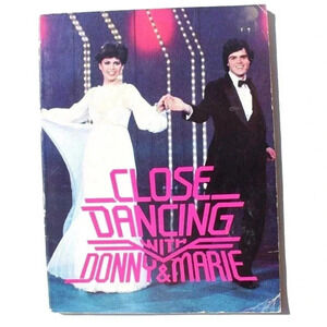 Close Dancing With Donny And Marie 1979 Softcover A Step By Step Guide Book